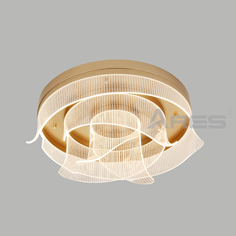 Crystal Ring LED Pendant Light for Grand Dining Room A2231