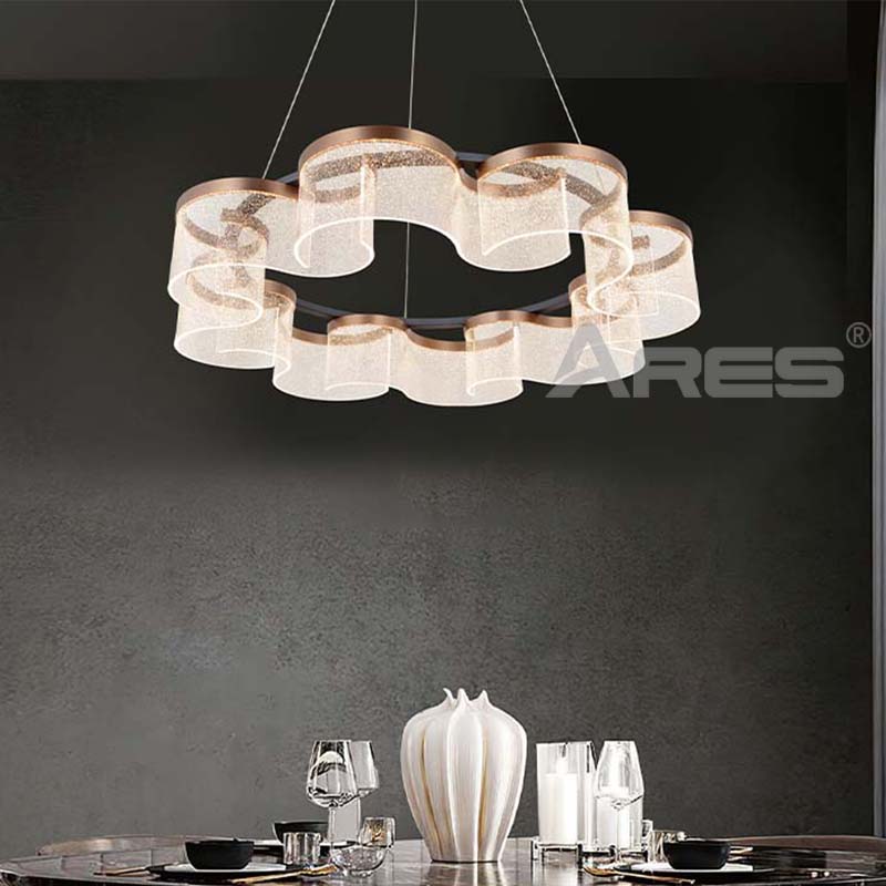 A2912 Italian Wave Hanging Lamp for Modern Apartment Living Room