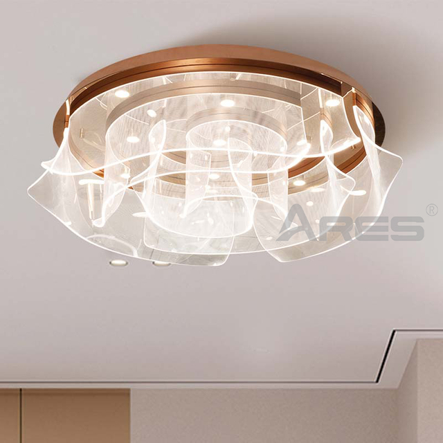 Elegant Crystal Ceiling Light for Boutique Hotel A2211