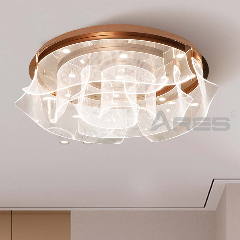 Elegant Crystal Ceiling Light for Boutique Hotel A2211