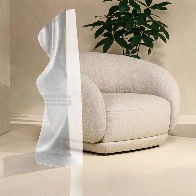 AL2253 Ultra-Thin Customizable LED Acrylic LGP Table Lamp/Floor Lamp for Hotels