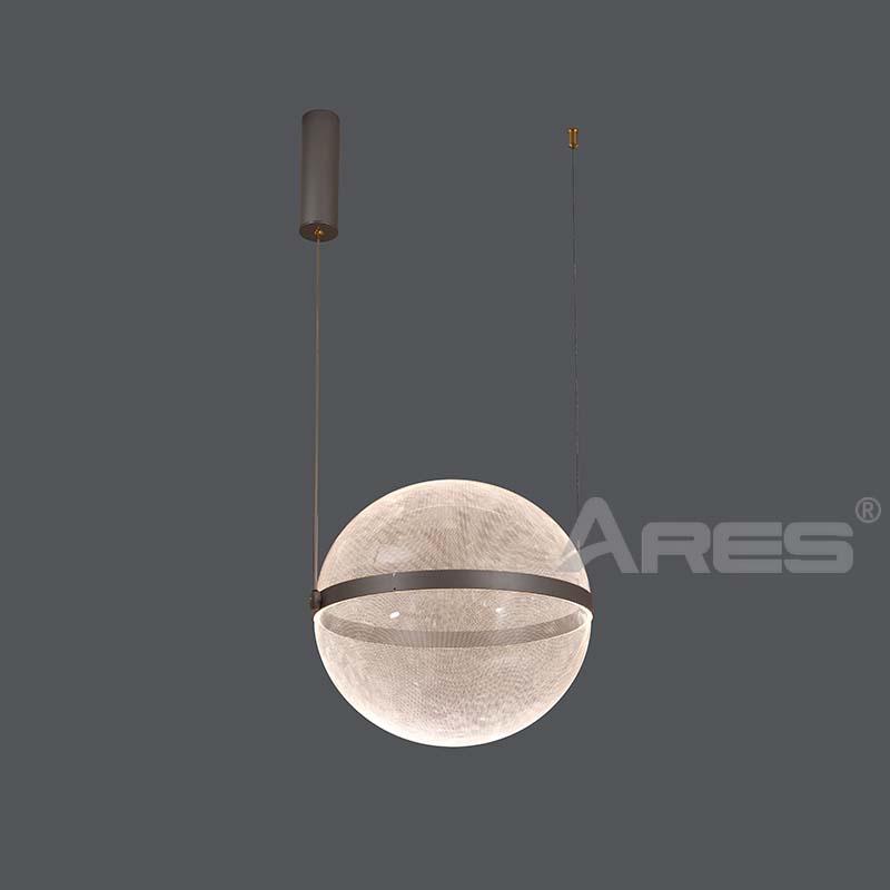 Modern Round Acrylic Suspension Light for Home AD2815