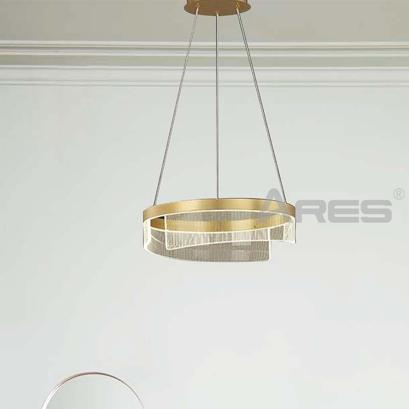 AD2209 Wave Shape Full Spectrum Ceiling Light for Main Hall
