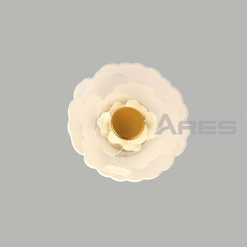 B025 Neutral White Disc Light for Modern Bedroom
