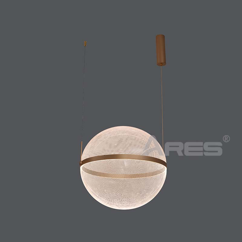 Modern Round Acrylic Suspension Light for Home AD2815