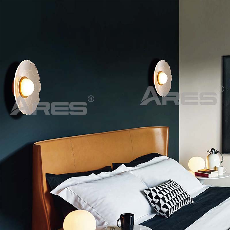 B025 Neutral White Disc Light for Modern Bedroom
