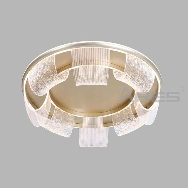 Crystal Disc Pendant Light for Luxury Bedroom Center A2812-63