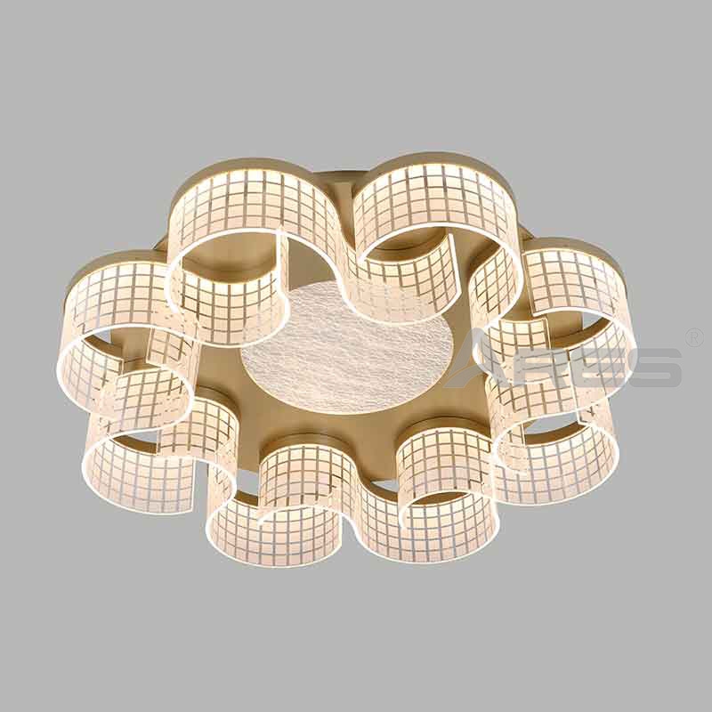 AD2912 Italian Minimalist Wave LED Chandelier for Restaurant